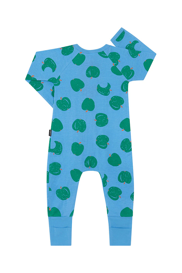 Bonds Zip Wondersuit - Apple A Day Blue